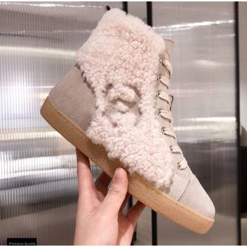 Chanel Shearling CC Logo High-top Sneakers 02 2020 (kaola-20121202)