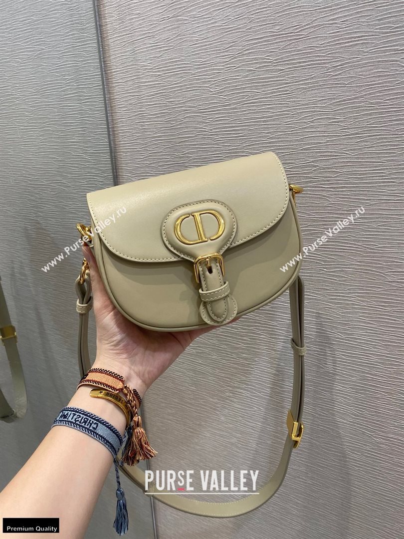 Dior Small Bobby Bag in Box Calfskin Beige 2020 (vivi-20121503)