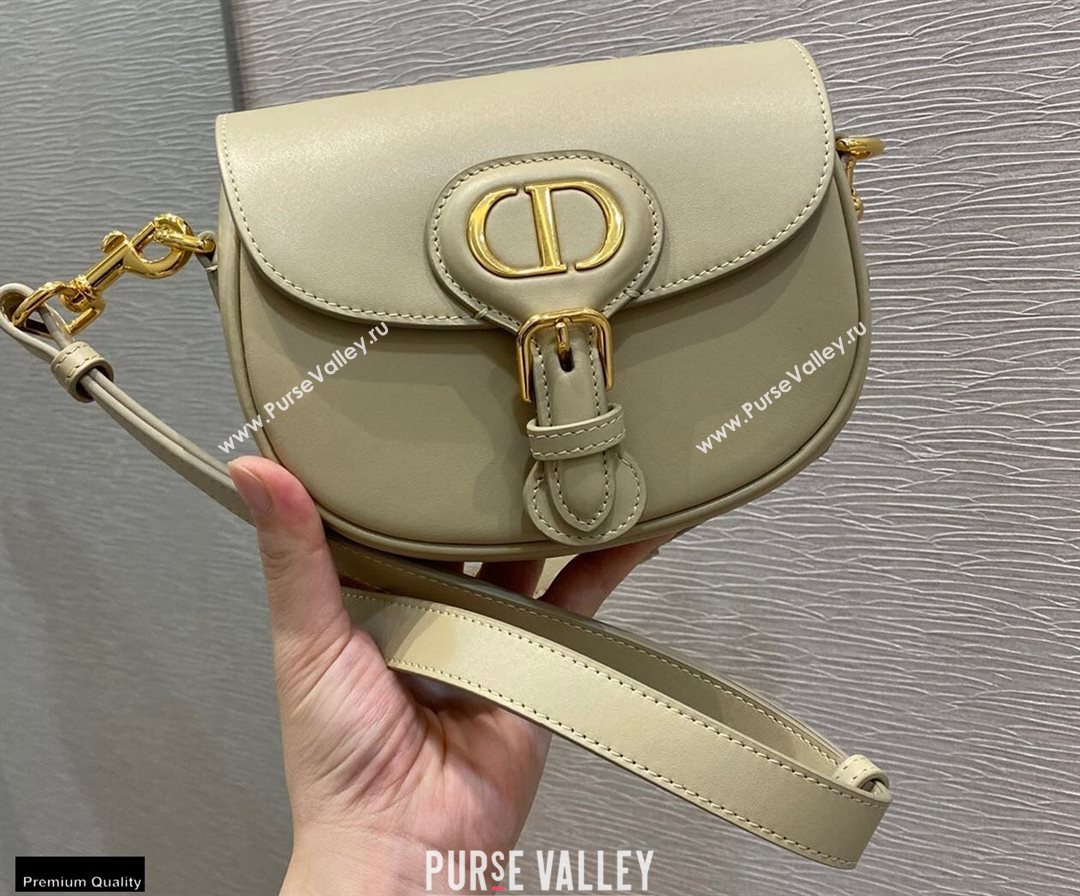 Dior Small Bobby Bag in Box Calfskin Beige 2020 (vivi-20121503)