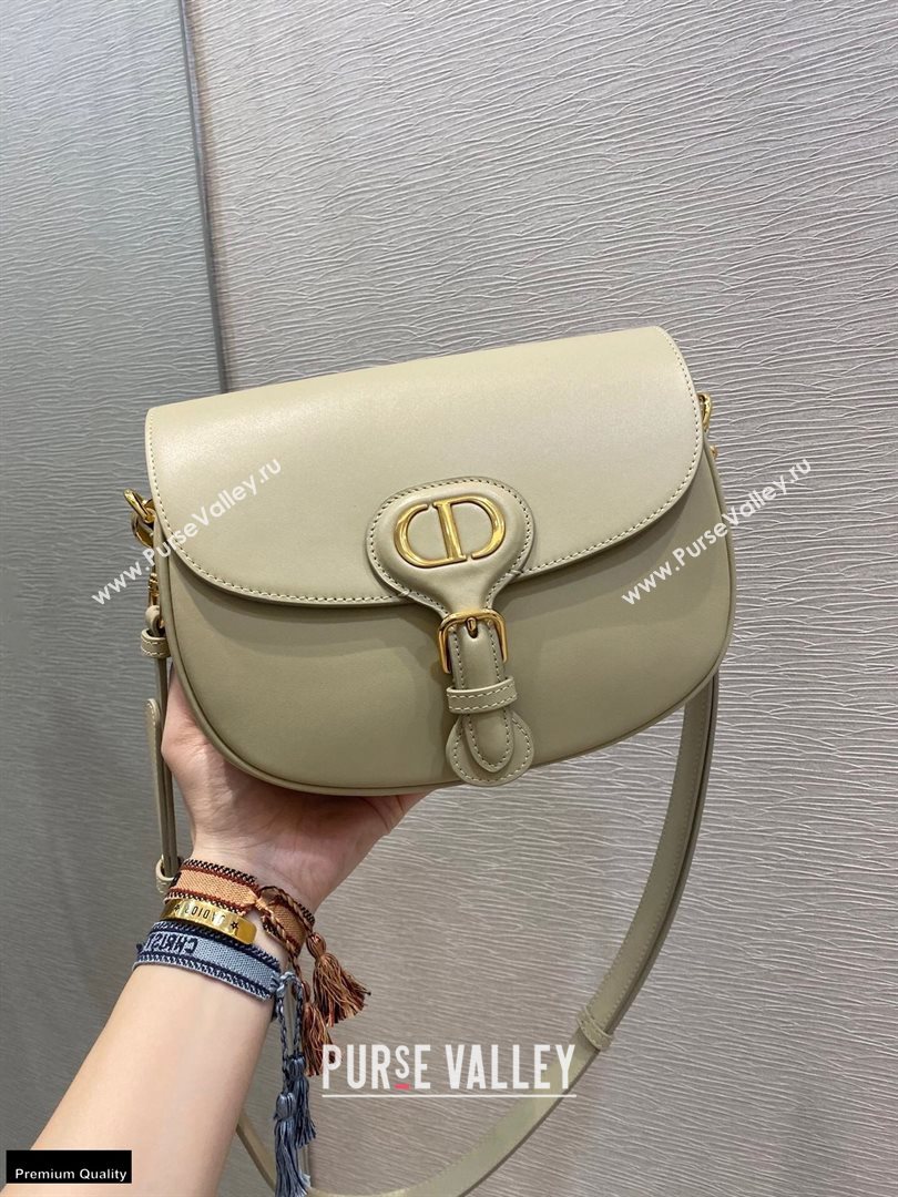 Dior Medium Bobby Bag in Box Calfskin Beige 2020 (vivi-20121502)
