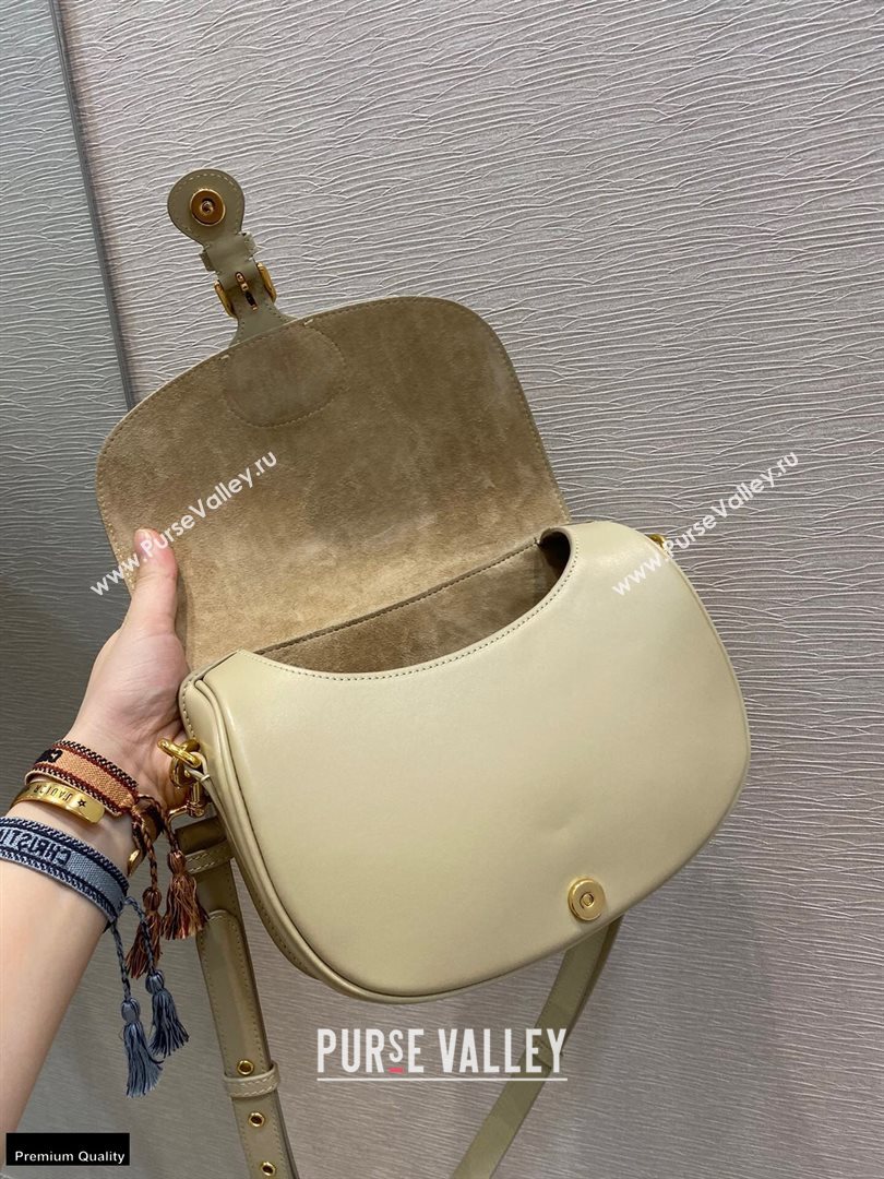 Dior Medium Bobby Bag in Box Calfskin Beige 2020 (vivi-20121502)