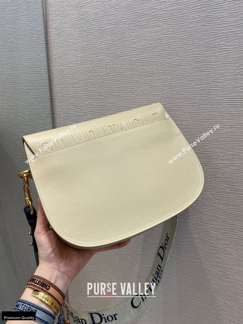 Dior Large Bobby Bag in Box Calfskin Beige 2020 (vivi-20121501)