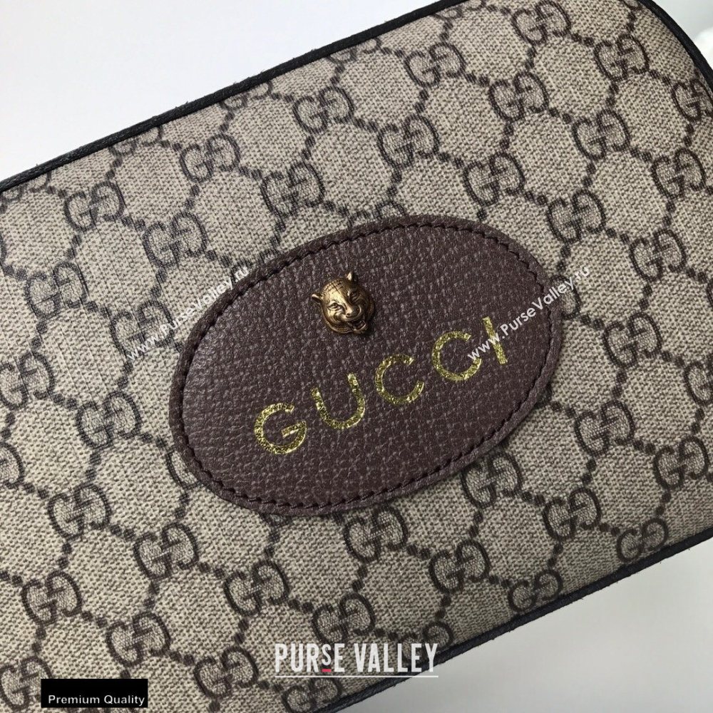 Gucci GG Supreme Canvas Messenger Bag 476466 Brown (dlh-20121607)