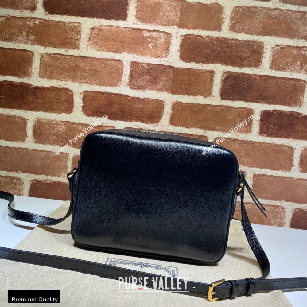 Gucci Horsebit 1955 Small Shoulder Bag 645454 Leather Black 2020 (dlh-20121526)