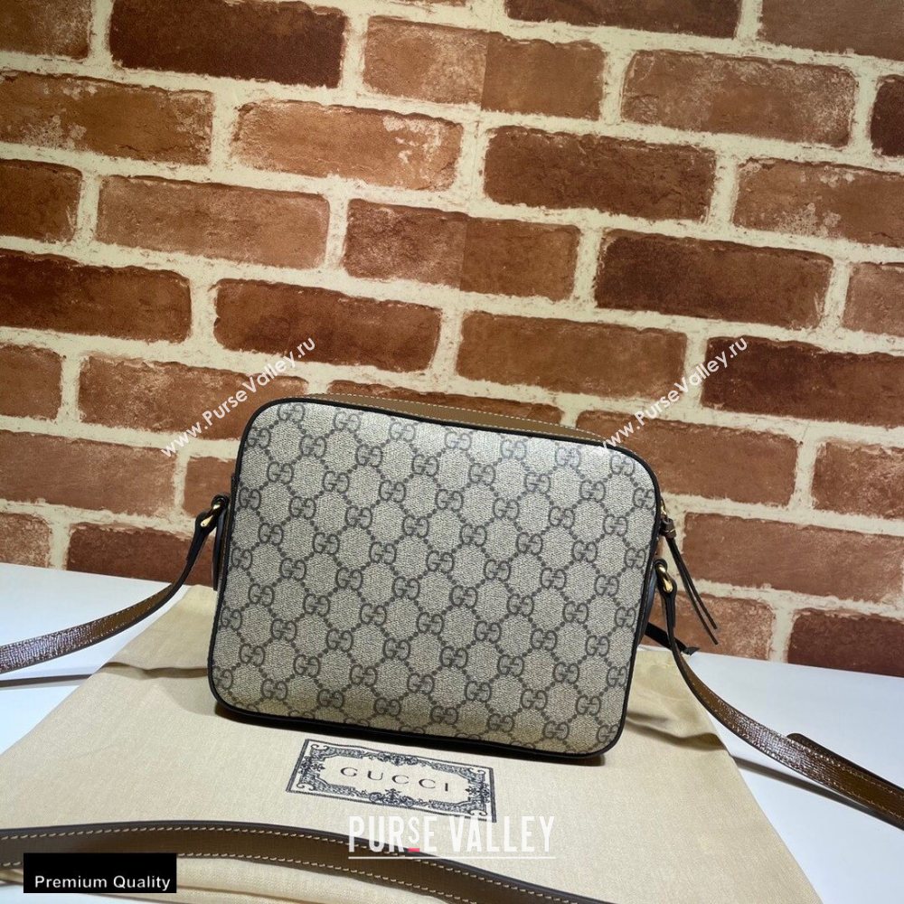 Gucci Horsebit 1955 Small Shoulder Bag 645454 GG Canvas Coffee 2020 (dlh-20121529)