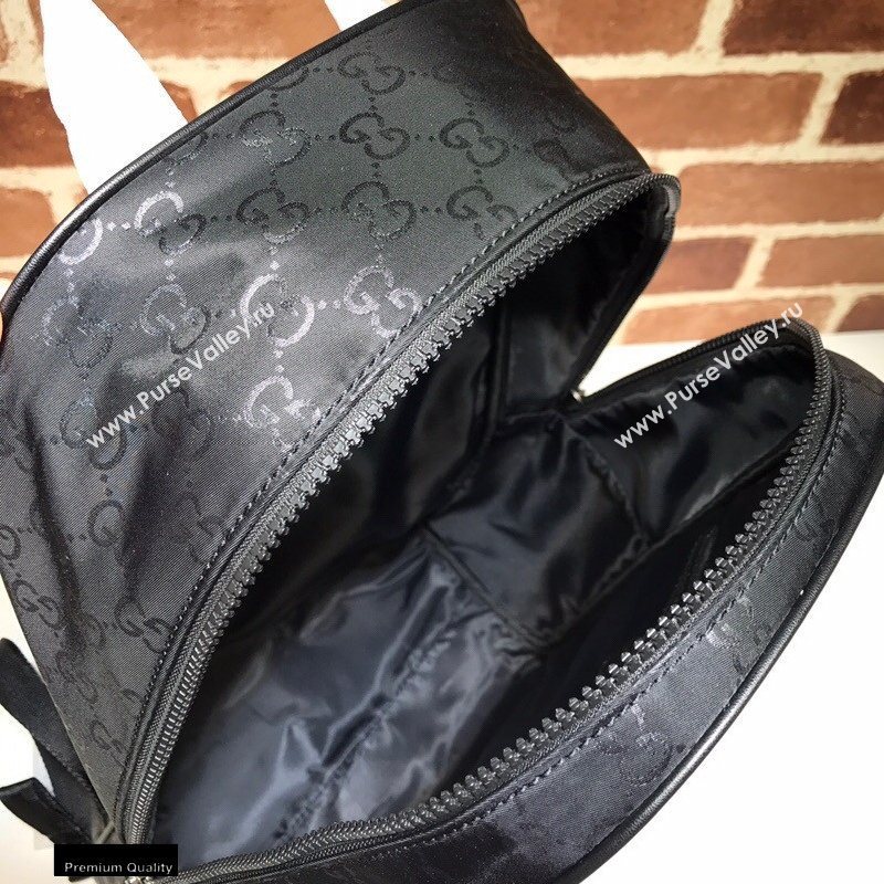 Gucci Slim Backpack Bag 449181 GG Guccissima Black (dlh-20121606)