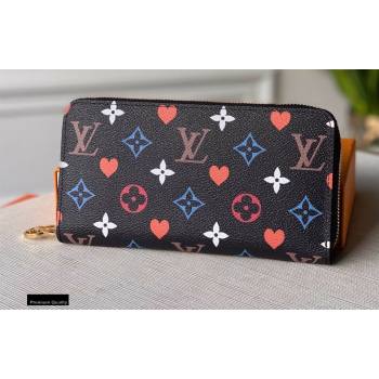 Louis Vuitton Game On Zippy Wallet M80323 Black 2021 (kiki-20121601)