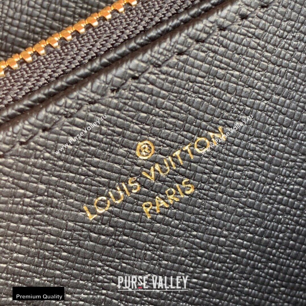 Louis Vuitton Game On Zippy Wallet M80323 Black 2021 (kiki-20121601)