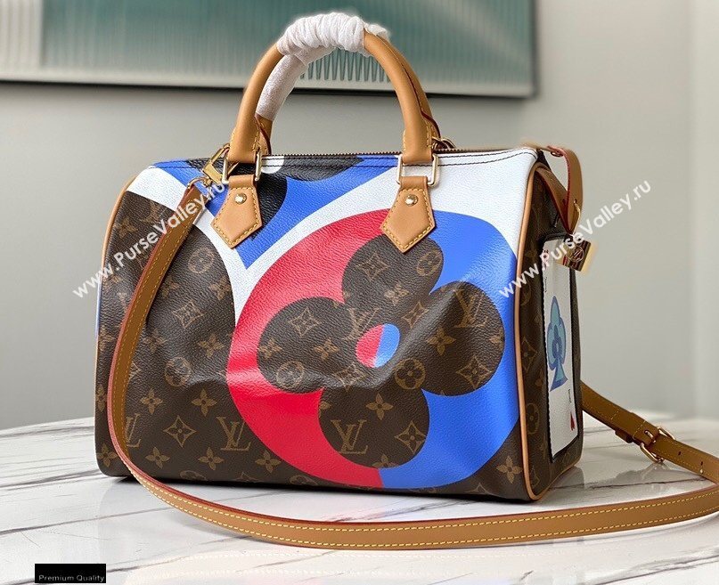 Louis Vuitton Game On Speedy Bandouliere 30 Bag M57451 Monogram Canvas 2021 (gaoshang-20121603)