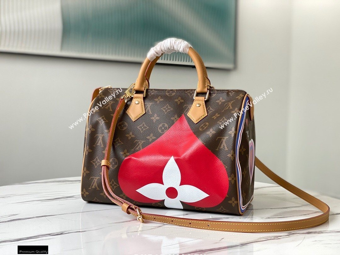 Louis Vuitton Game On Speedy Bandouliere 30 Bag M57451 Monogram Canvas 2021 (gaoshang-20121603)