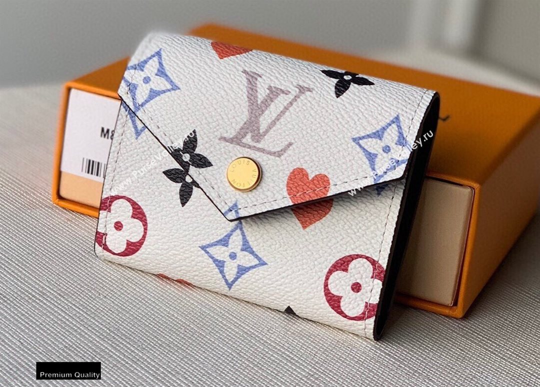 Louis Vuitton Game On Zoe Wallet M80278 White 2021 (kiki-20121606)