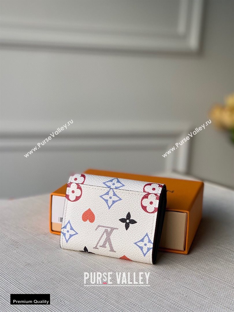 Louis Vuitton Game On Zoe Wallet M80278 White 2021 (kiki-20121606)