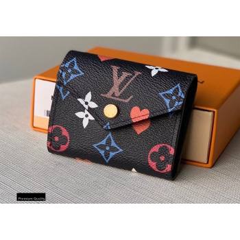 Louis Vuitton Game On Zoe Wallet M80278 Black 2021 (kiki-20121605)