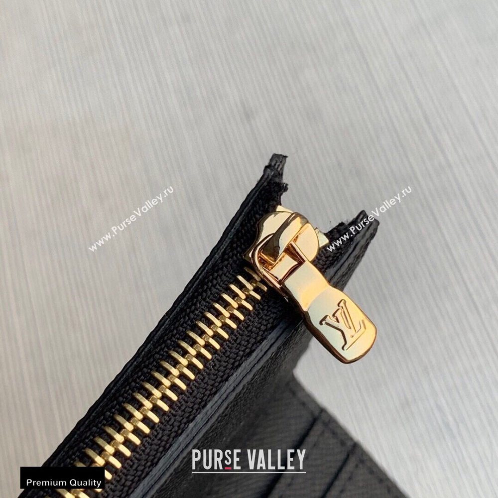 Louis Vuitton Game On Zoe Wallet M80278 Black 2021 (kiki-20121605)