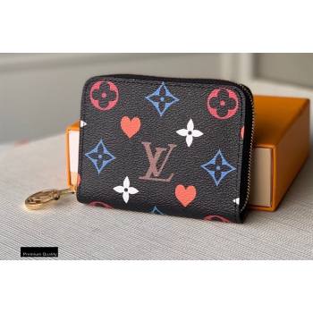 Louis Vuitton Game On Zippy Coin Purse M80305 Black 2021 (kiki-20121603)