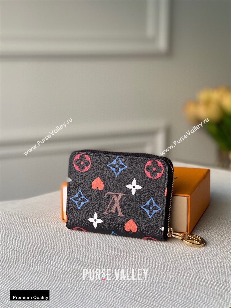 Louis Vuitton Game On Zippy Coin Purse M80305 Black 2021 (kiki-20121603)