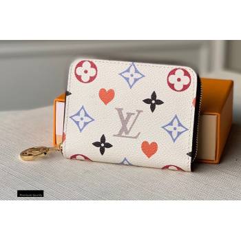 Louis Vuitton Game On Zippy Coin Purse M80305 White 2021 (kiki-20121604)