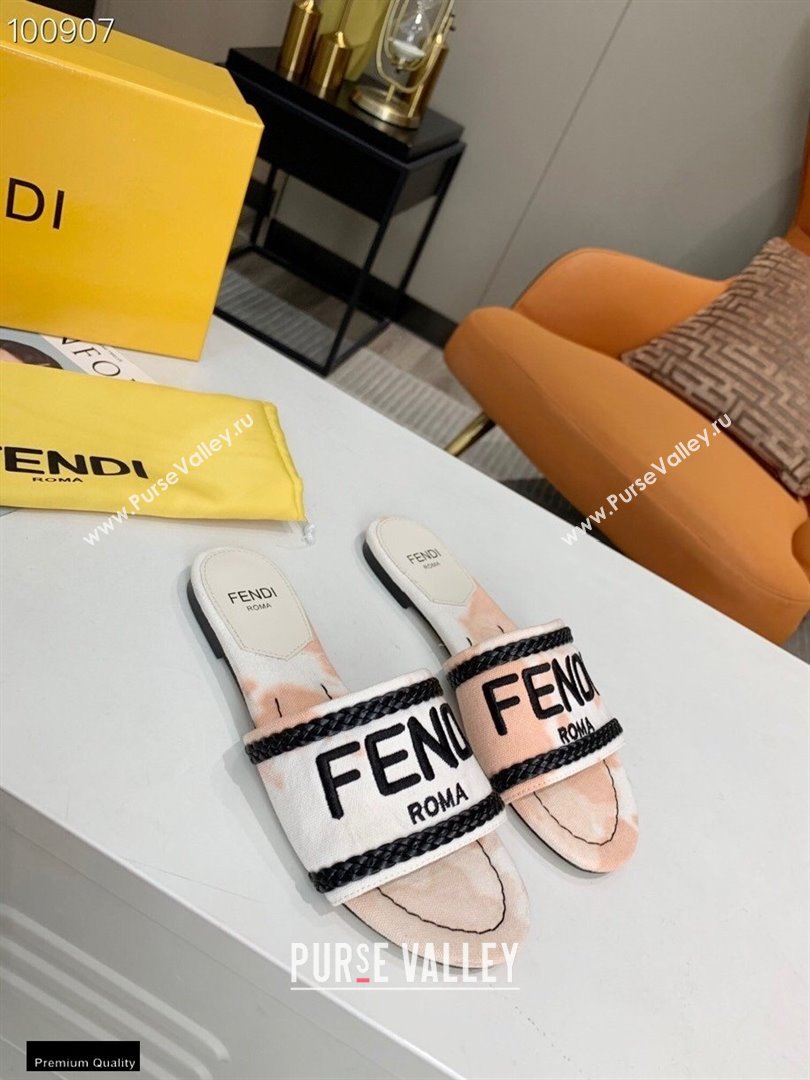 Fendi Canvas Signature Slides 01 2021 (modeng-21030437)