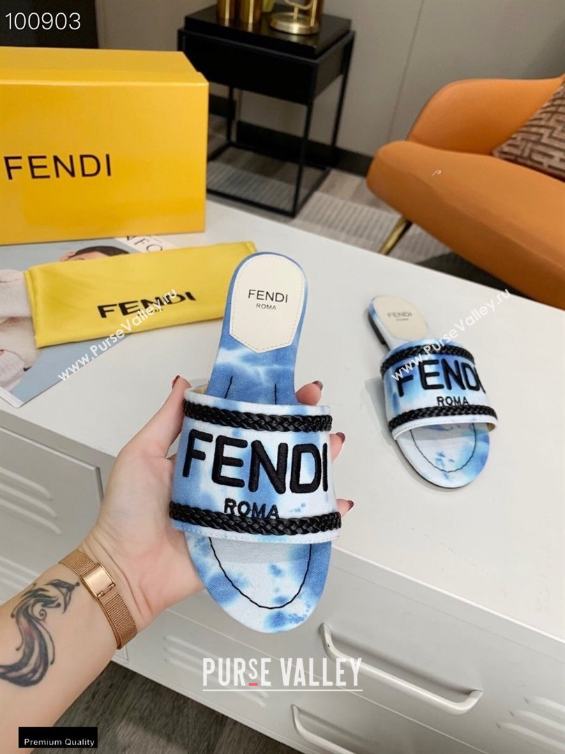 Fendi Canvas Signature Slides 02 2021 (modeng-21030438)