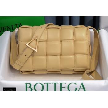 Bottega Veneta Nappa Padded Cassette Crossbody Bag Apricot (misu-20121816)