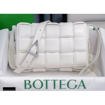 Bottega Veneta Nappa Padded Cassette Crossbody Bag White (misu-20121808)