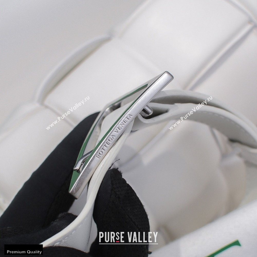 Bottega Veneta Nappa Padded Cassette Crossbody Bag White (misu-20121808)