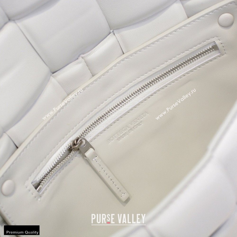 Bottega Veneta Nappa Padded Cassette Crossbody Bag White (misu-20121808)