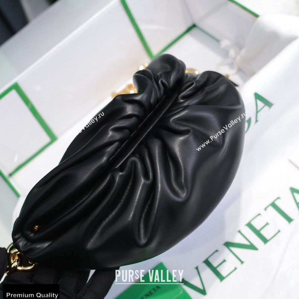 Bottega Veneta Nappa The Mini Pouch Bag Black (misu-20121877)