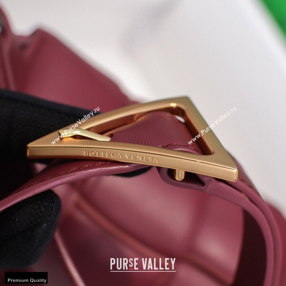 Bottega Veneta Nappa Padded Cassette Crossbody Bag Burgundy 02 (misu-20121810)
