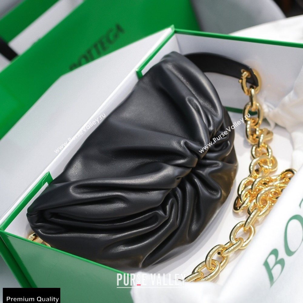 Bottega Veneta Nappa The Mini Pouch Bag Black (misu-20121877)