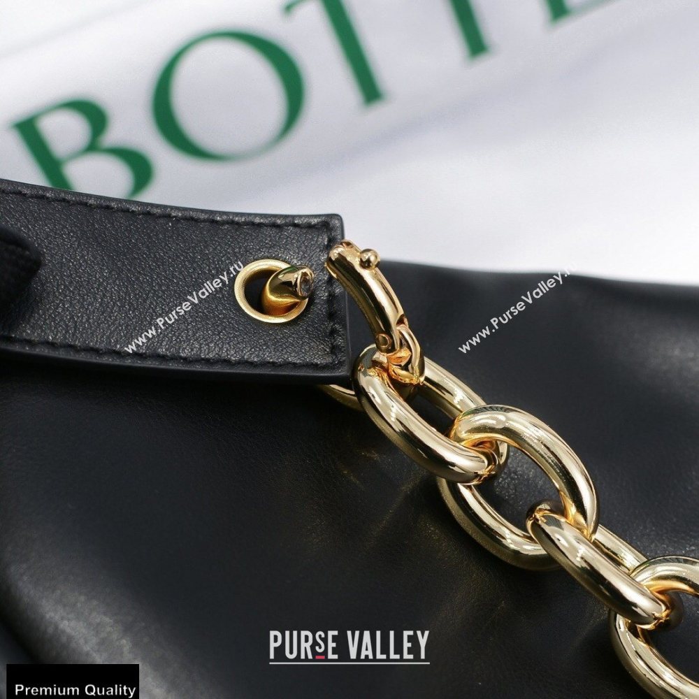 Bottega Veneta Nappa The Mini Pouch Bag Black (misu-20121877)