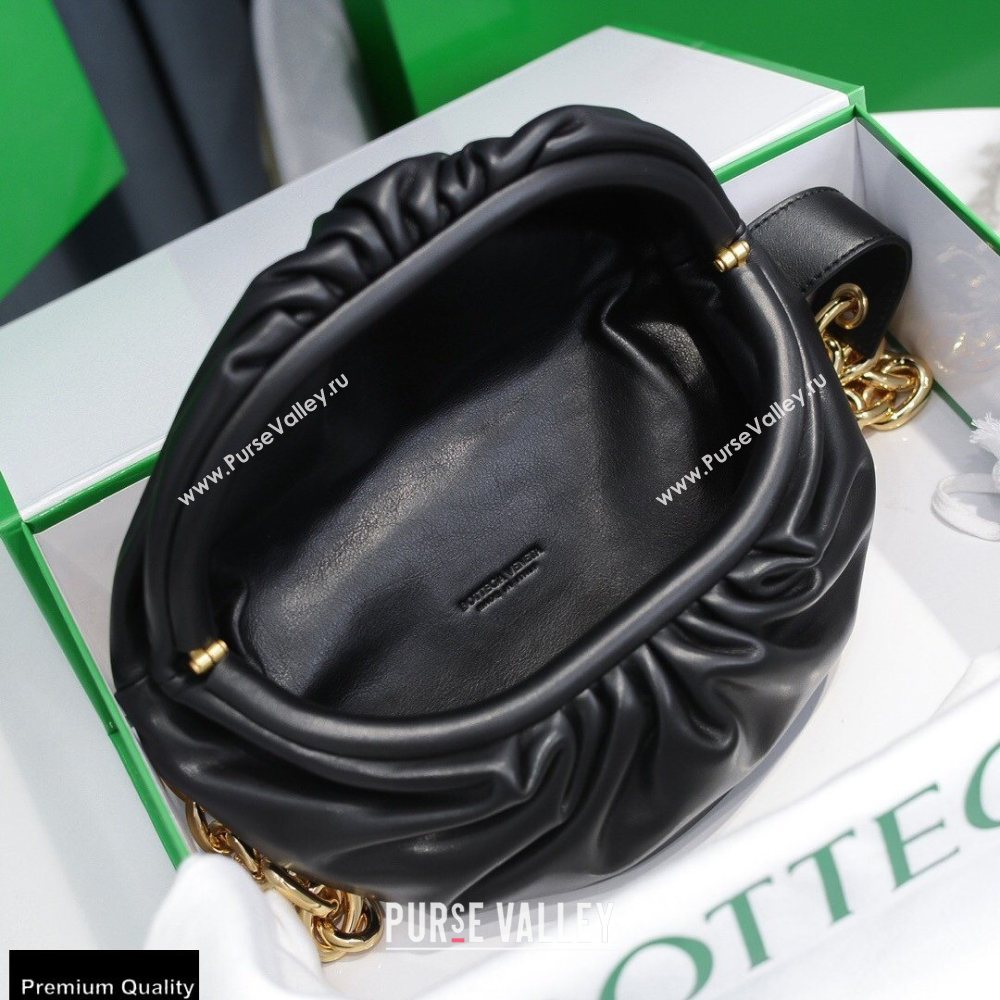 Bottega Veneta Nappa The Mini Pouch Bag Black (misu-20121877)
