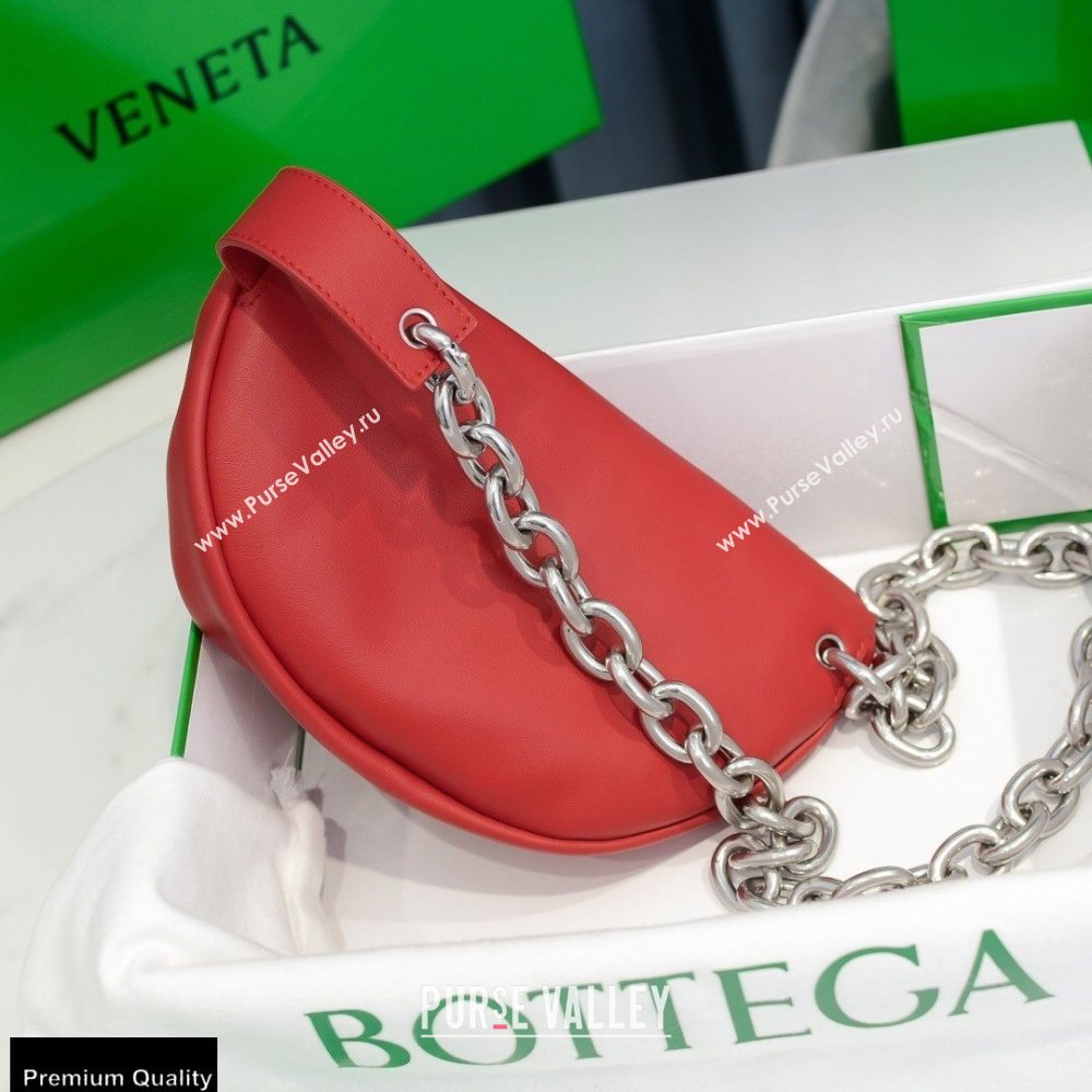 Bottega Veneta Nappa The Mini Pouch Bag Red (misu-20121879)