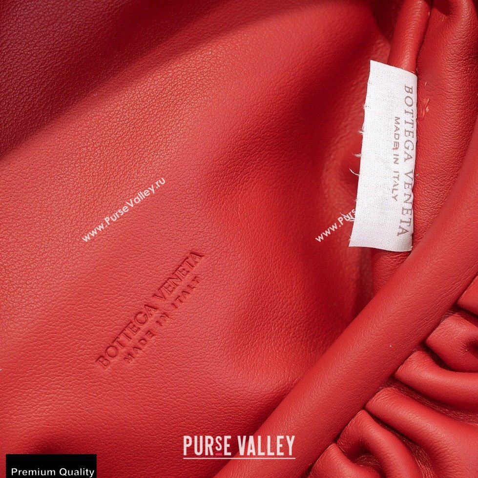 Bottega Veneta Nappa The Mini Pouch Bag Red (misu-20121879)