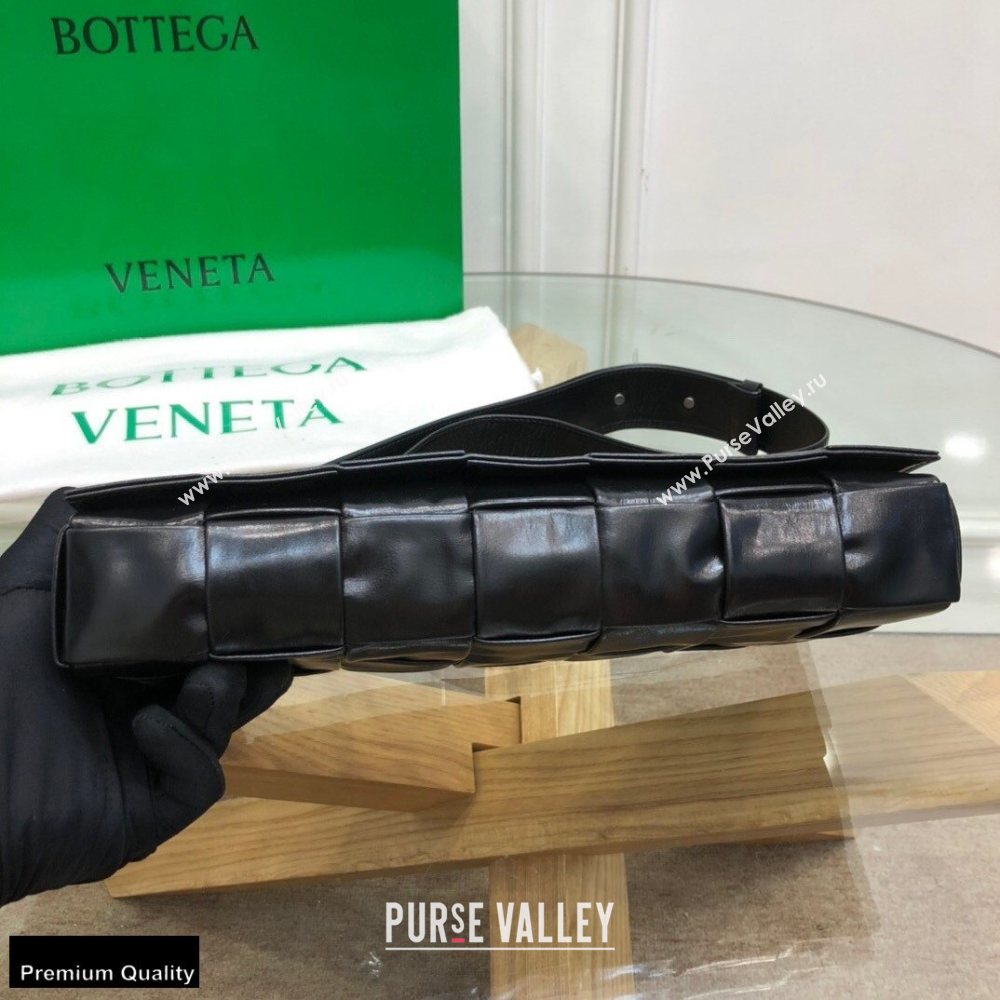 Bottega Veneta The Stretch Cassette Crossbody Bag Black (misu-20121866)