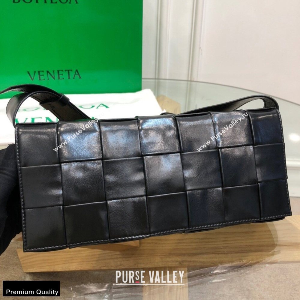 Bottega Veneta The Stretch Cassette Crossbody Bag Black (misu-20121866)