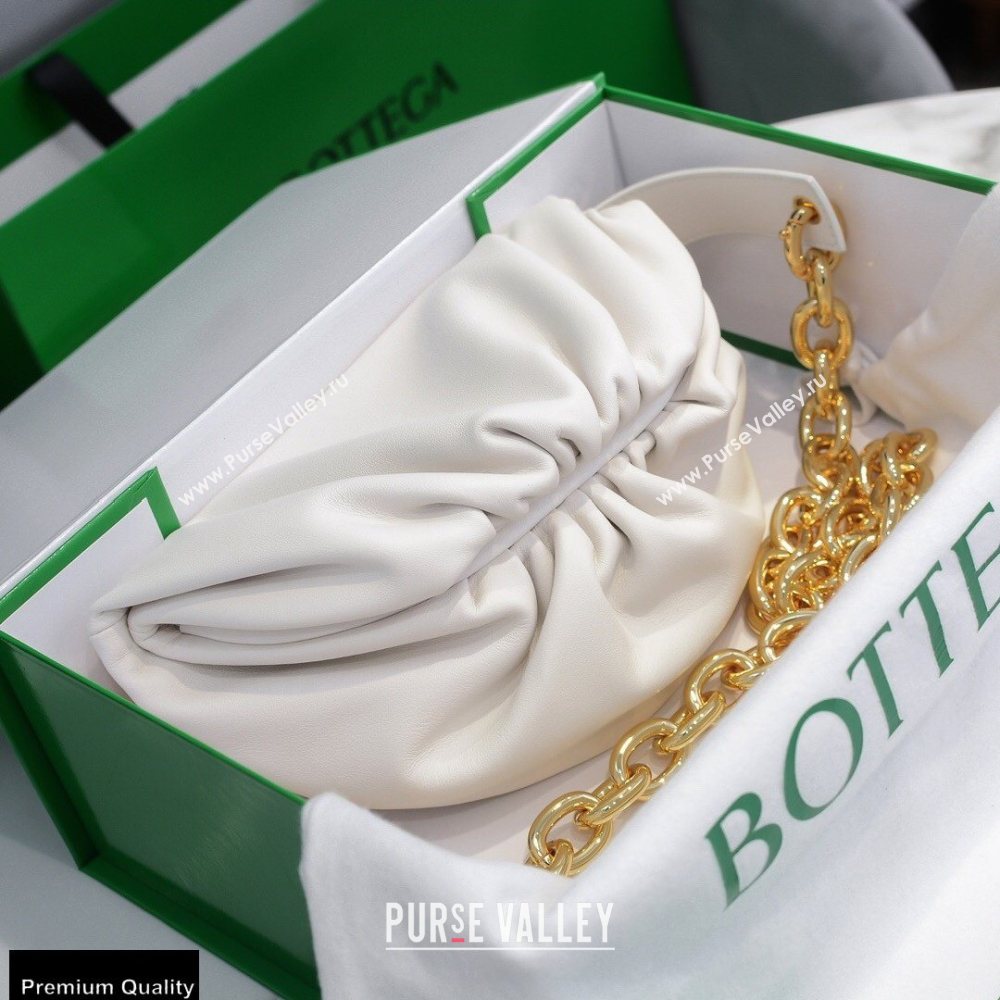 Bottega Veneta Nappa The Mini Pouch Bag White (misu-20121880)