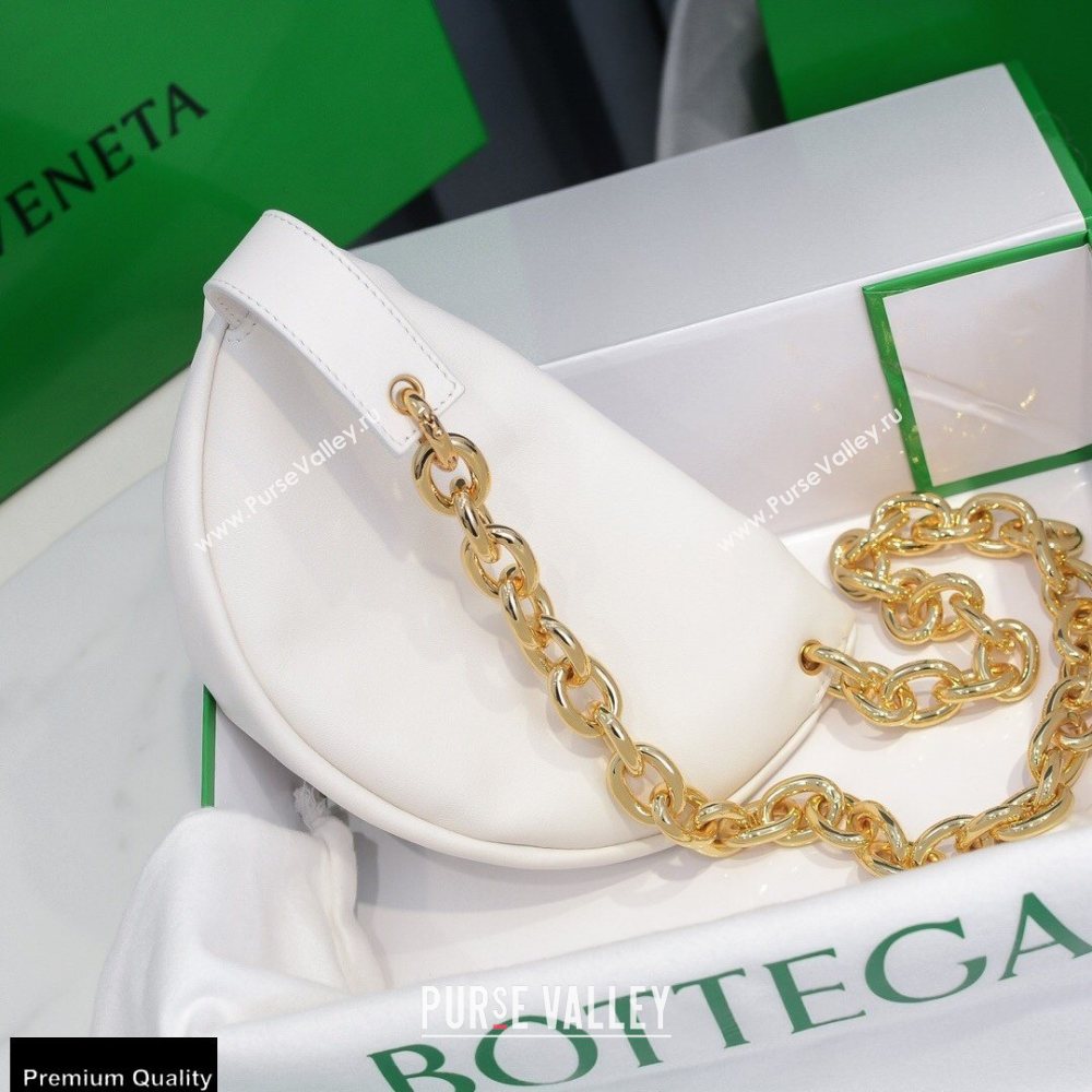 Bottega Veneta Nappa The Mini Pouch Bag White (misu-20121880)