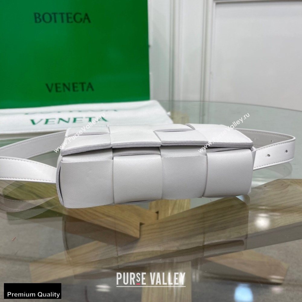 Bottega Veneta Nappa The Belt Cassette Bag White (misu-20121864)