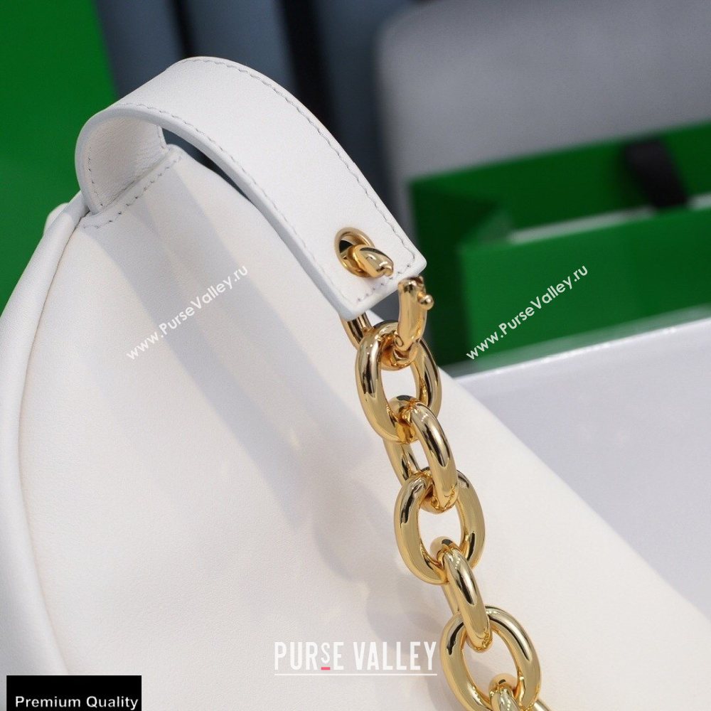 Bottega Veneta Nappa The Mini Pouch Bag White (misu-20121880)