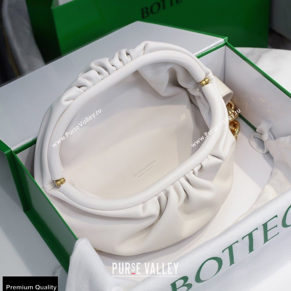 Bottega Veneta Nappa The Mini Pouch Bag White (misu-20121880)