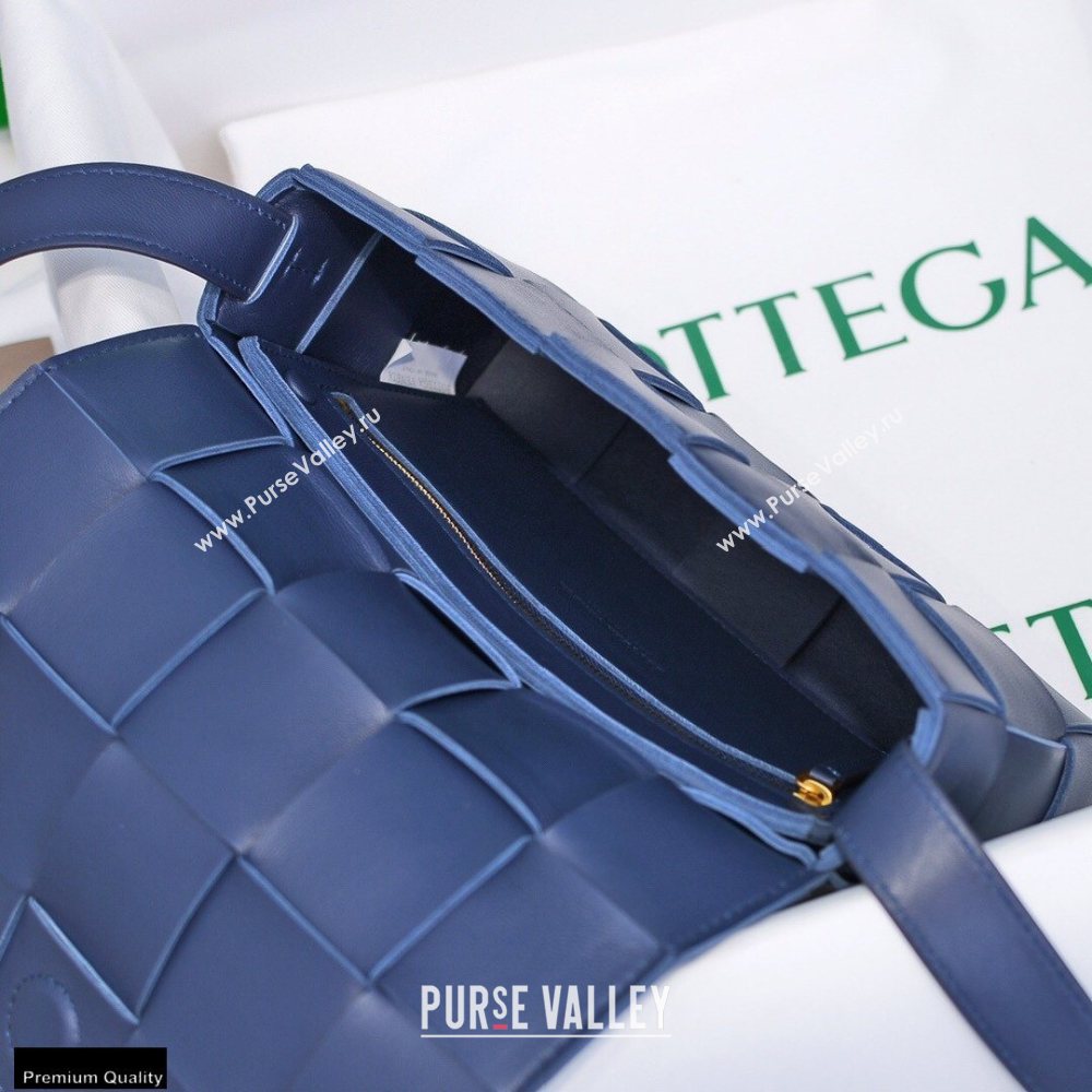 Bottega Veneta Nappa Cassette Crossbody Bag Dark Blue (misu-20121856)