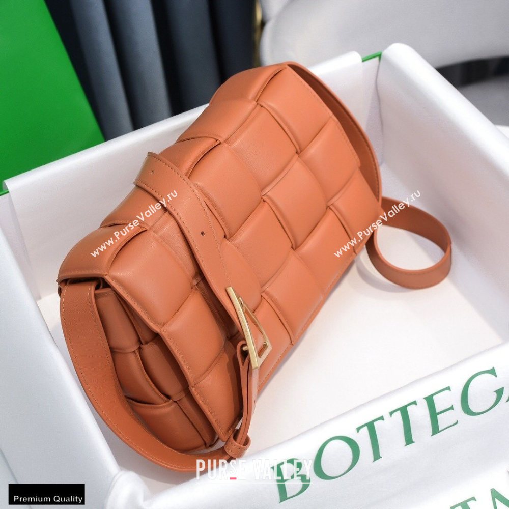 Bottega Veneta Nappa Padded Cassette Crossbody Bag Lobster Pink (misu-20121813)