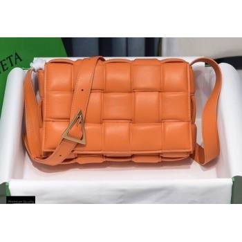 Bottega Veneta Nappa Padded Cassette Crossbody Bag Orange (misu-20121812)