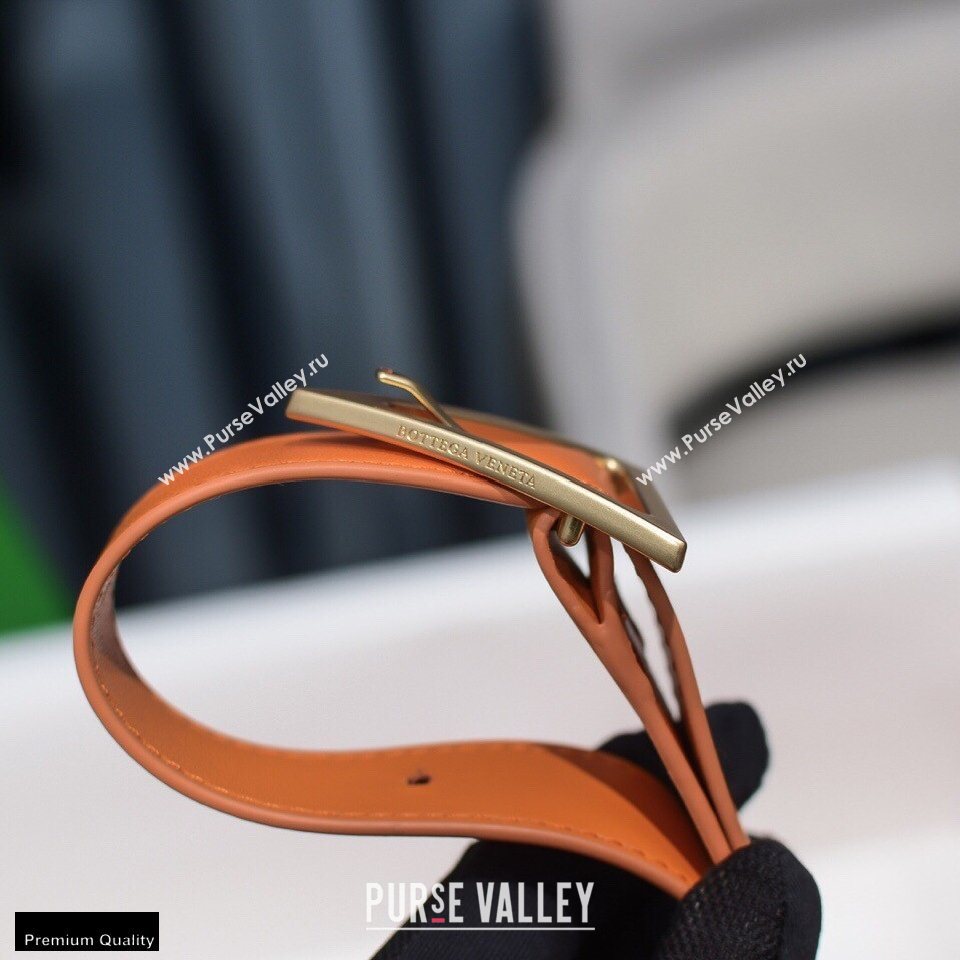 Bottega Veneta Nappa Padded Cassette Crossbody Bag Orange (misu-20121812)