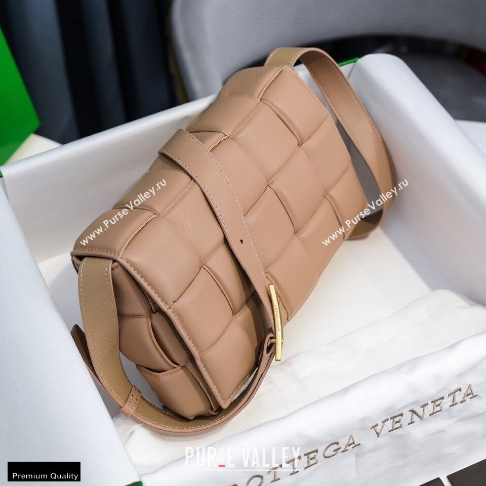 Bottega Veneta Nappa Padded Cassette Crossbody Bag Nude (misu-20121818)