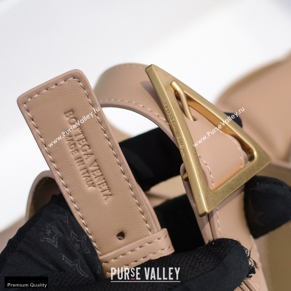 Bottega Veneta Nappa Padded Cassette Crossbody Bag Nude (misu-20121818)