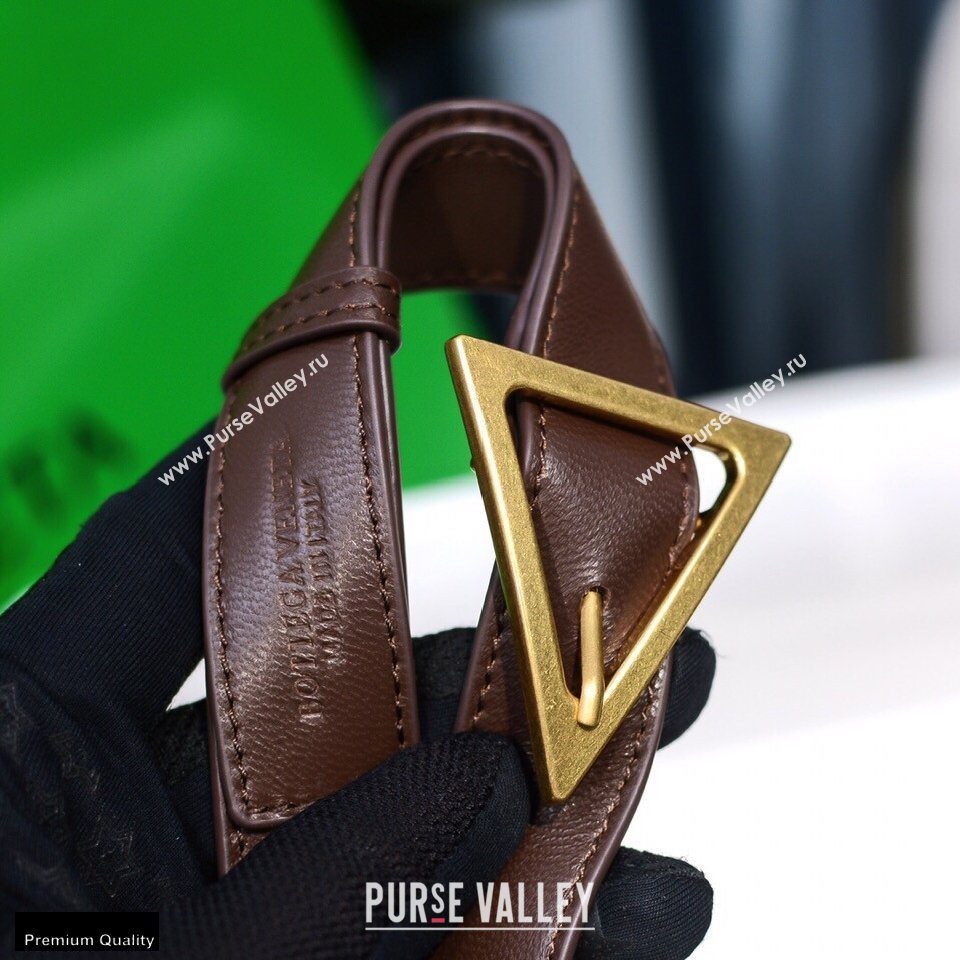 Bottega Veneta Nappa Padded Cassette Crossbody Bag Coffee (misu-20121814)