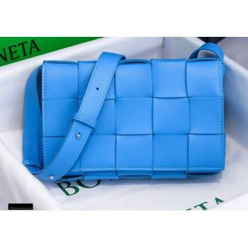 Bottega Veneta Nappa Cassette Crossbody Bag Bleu Blue (misu-20121854)