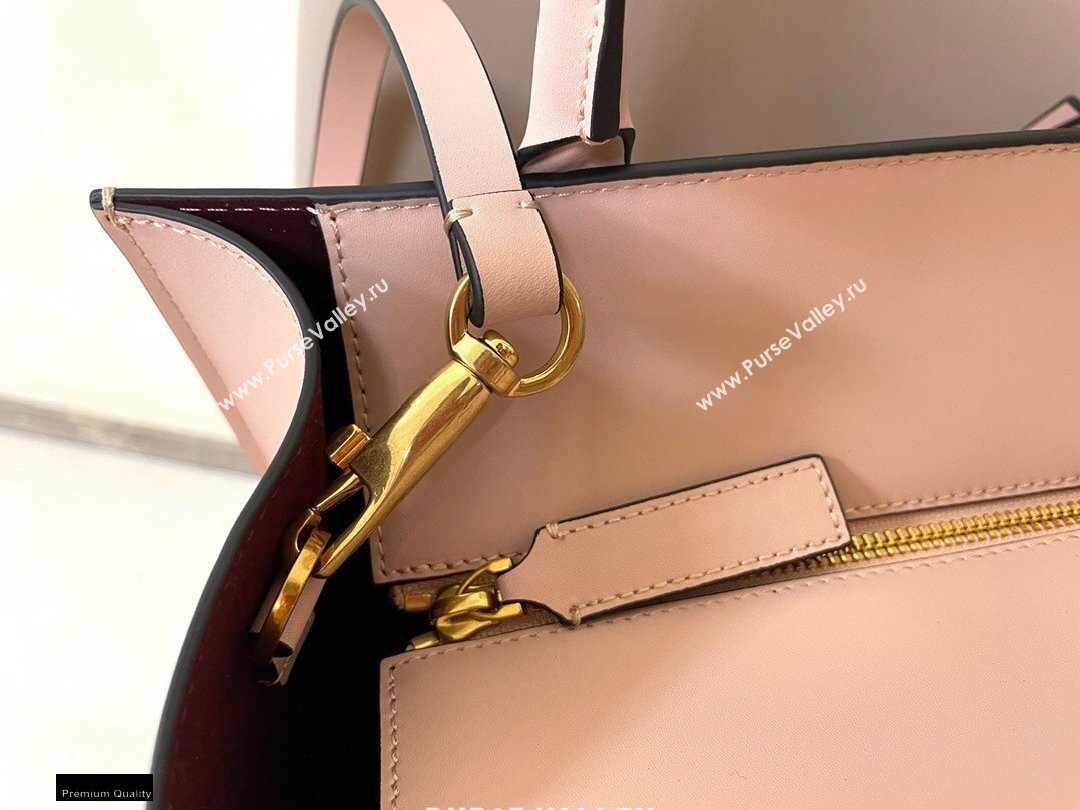 Valentino Large VLogo Walk Calfskin Tote Bag Nude 2020 (jindong-20122104)